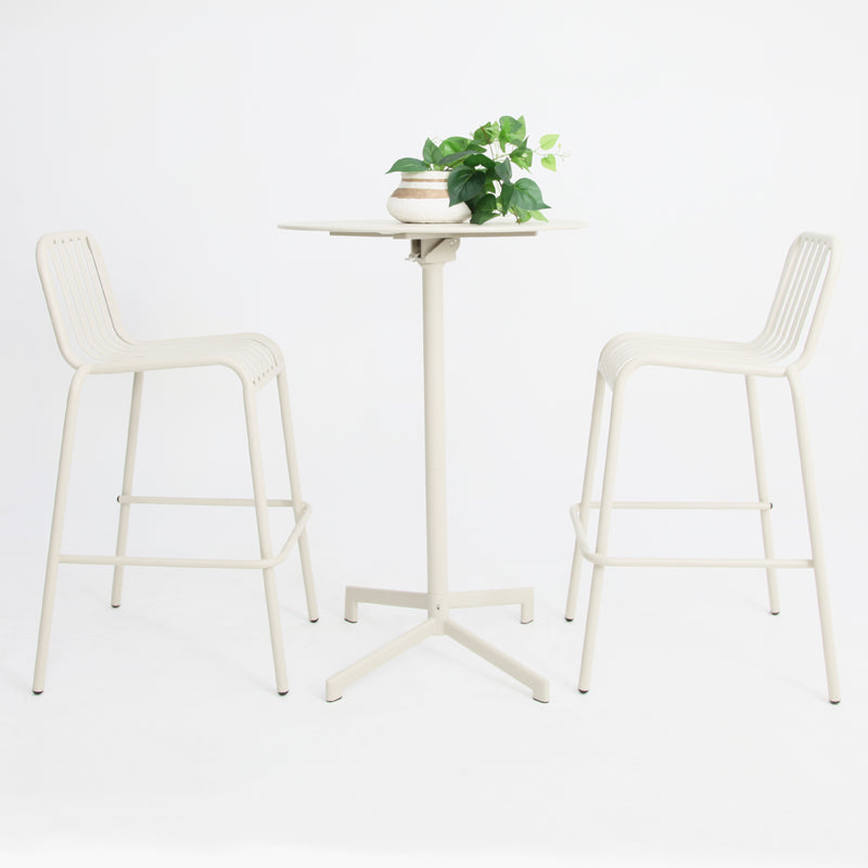 Bistro 3 piece Bar set -Beige
