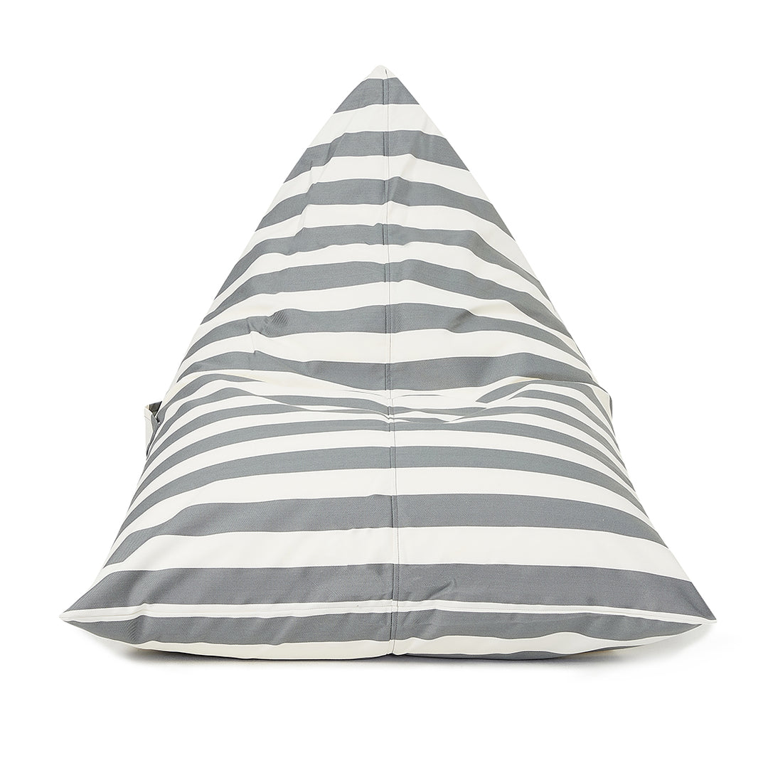Relax sack outdoor beanbag-grey/white