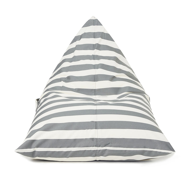 Relax sack outdoor beanbag-grey/white