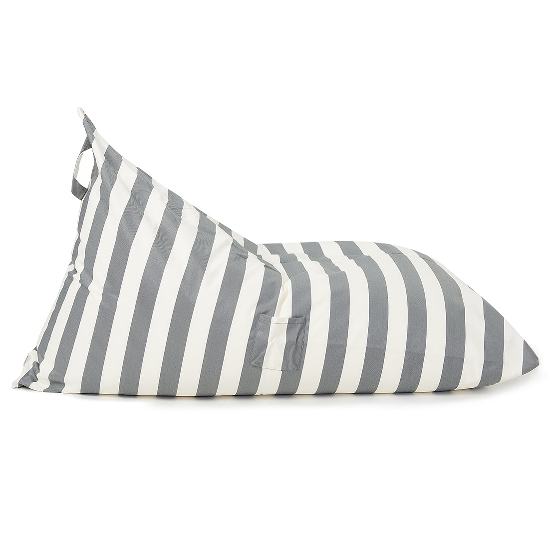 Relax sack outdoor beanbag-grey/white