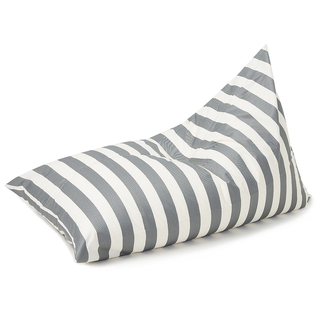Relax sack outdoor beanbag-grey/white