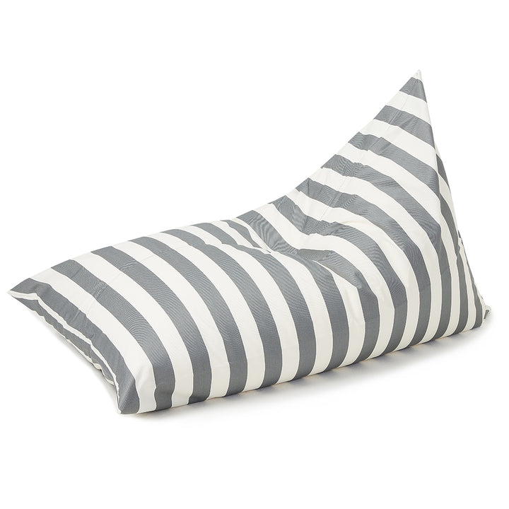 Relax sack outdoor beanbag-grey/white