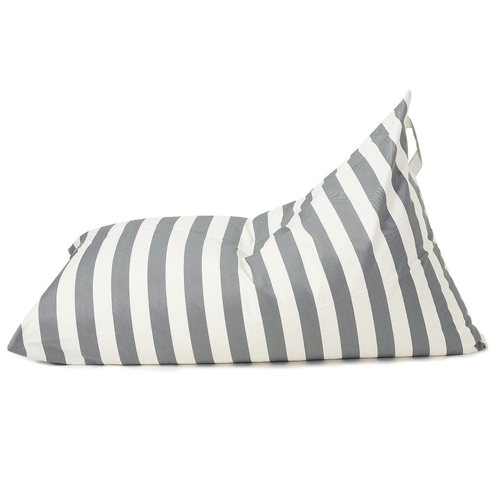 Relax sack outdoor beanbag-grey/white