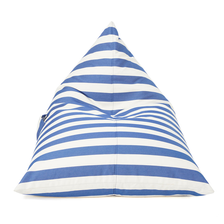 Relax sack outdoor beanbag-Navy/white