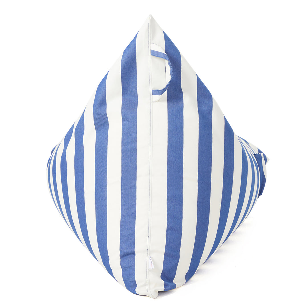 Relax sack outdoor beanbag-Navy/white