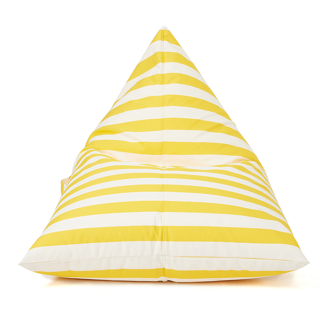 Relax sack outdoor beanbag-Yellow/white