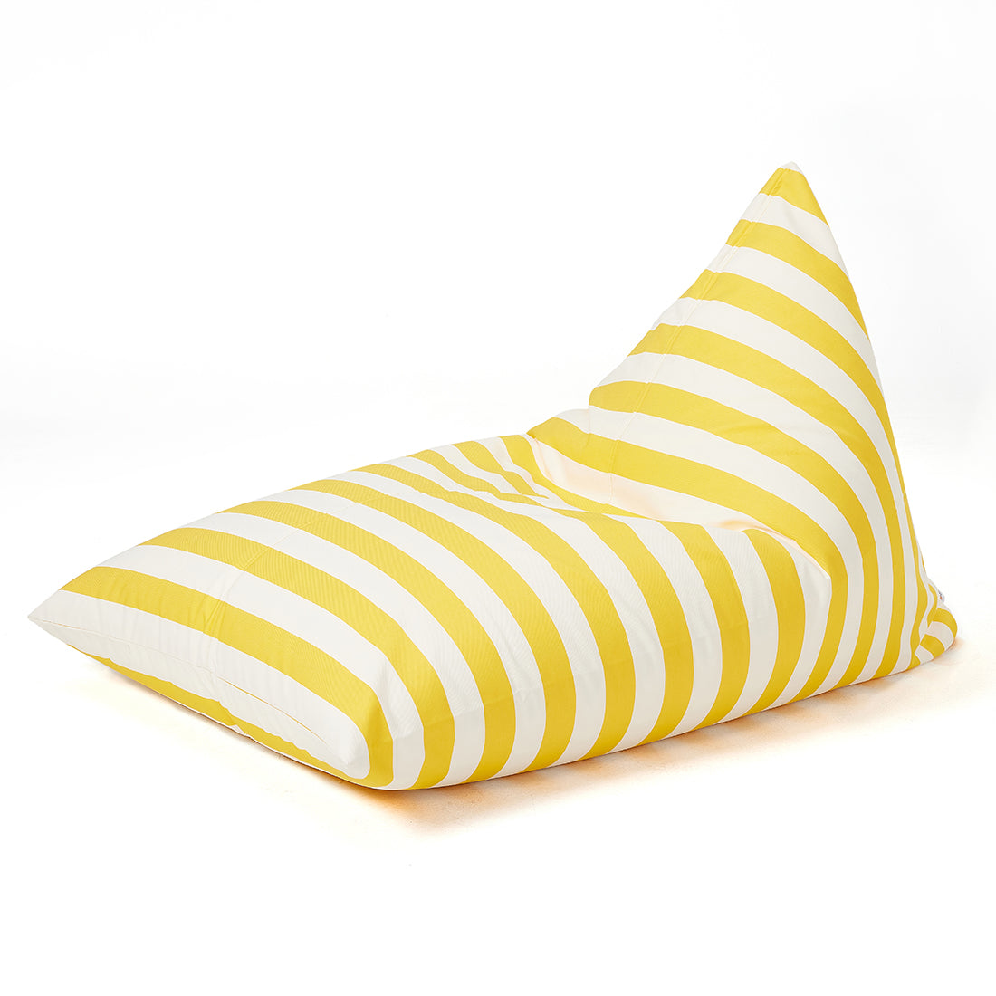 Relax sack outdoor beanbag-Yellow/white