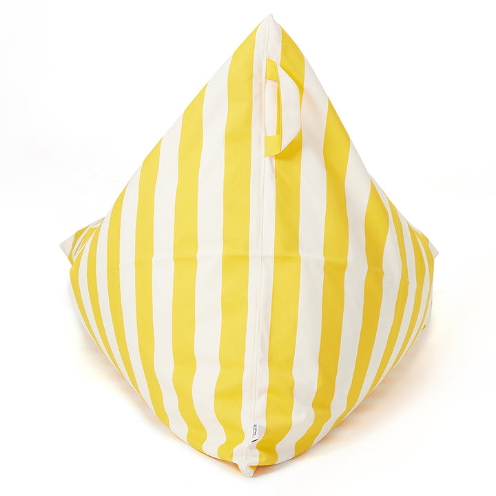 Relax sack outdoor beanbag-Yellow/white