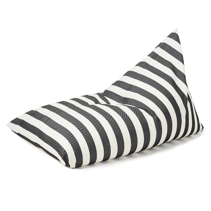 Relax sack outdoor beanbag-Charcoal/white