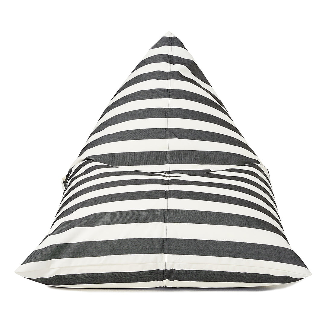 Relax sack outdoor beanbag-Charcoal/white