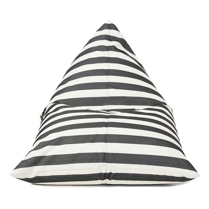 Relax sack outdoor beanbag-Charcoal/white