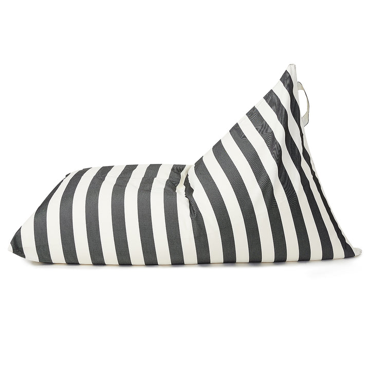 Relax sack outdoor beanbag-Charcoal/white