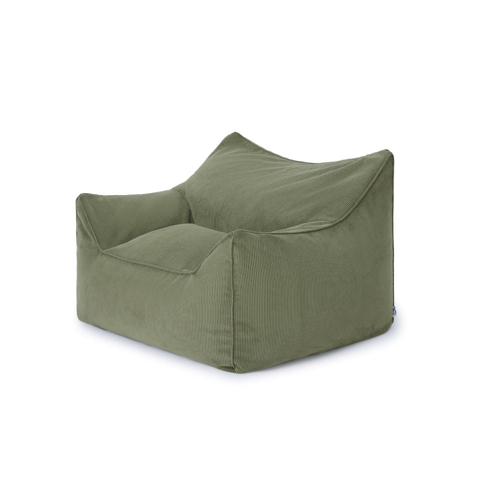 Cudo Large Corduroy beanbag-Olive
