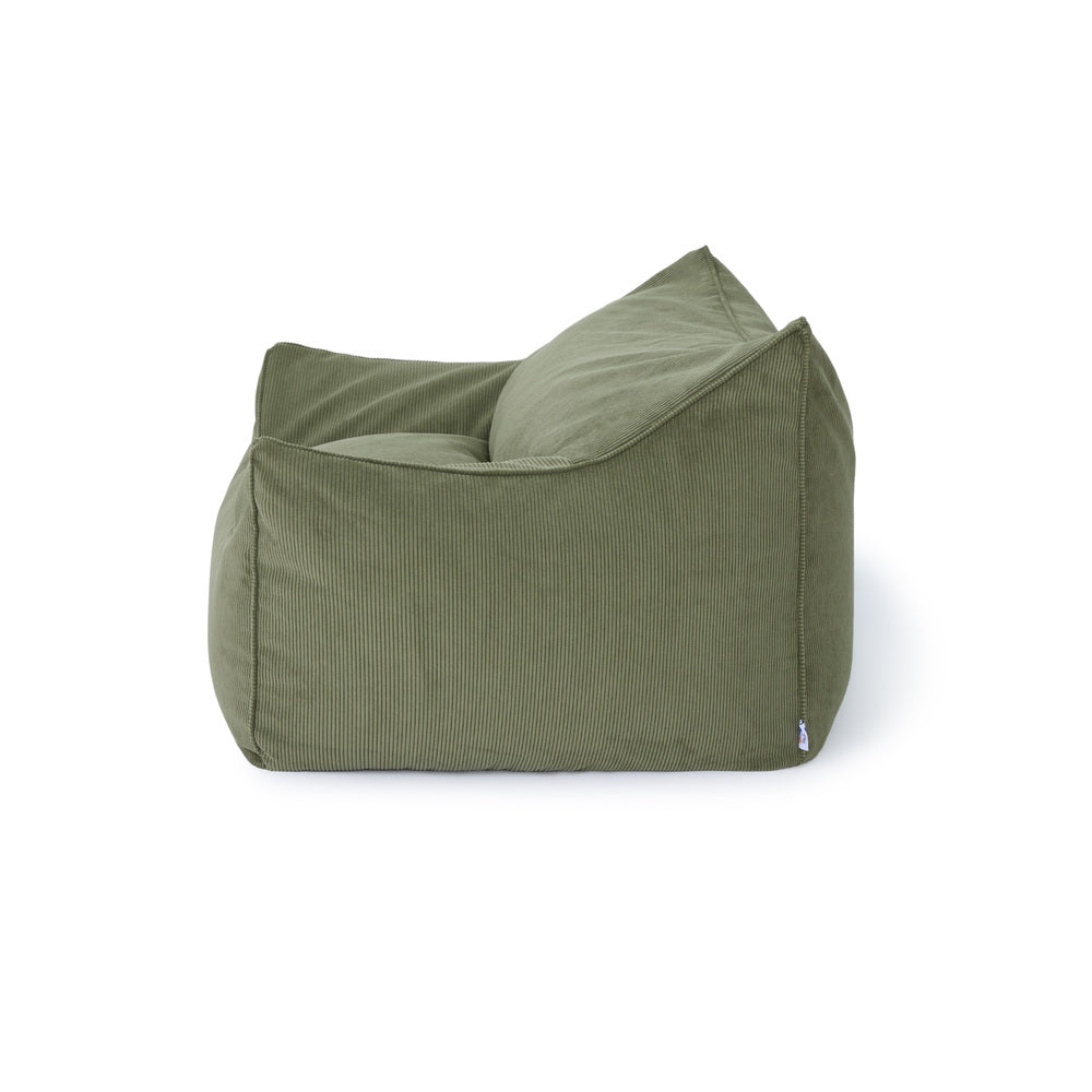 Cudo Large Corduroy beanbag-Olive