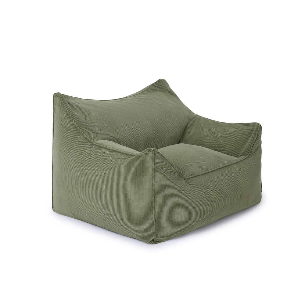 Cudo Large Corduroy beanbag-Olive