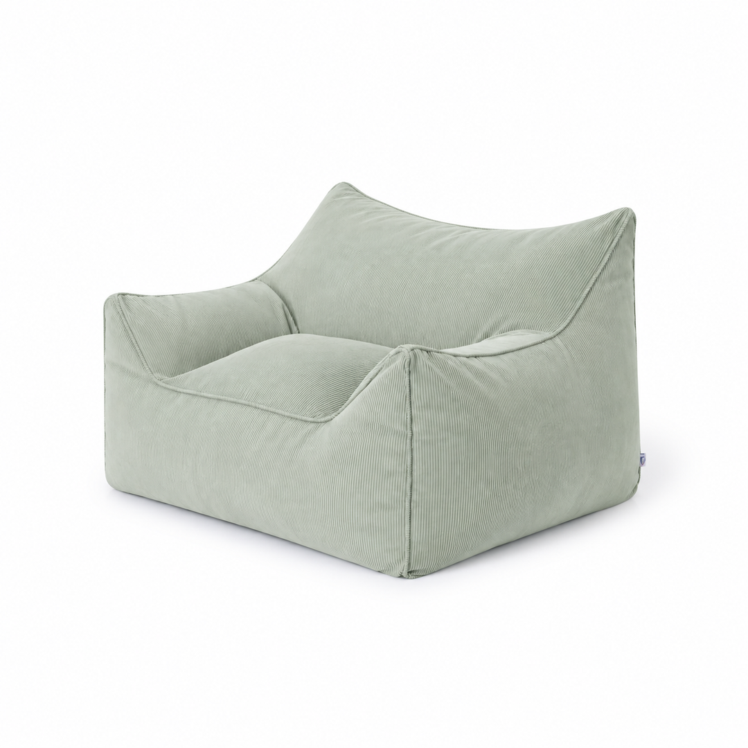 Cudo Large Corduroy beanbag-Pale Sage