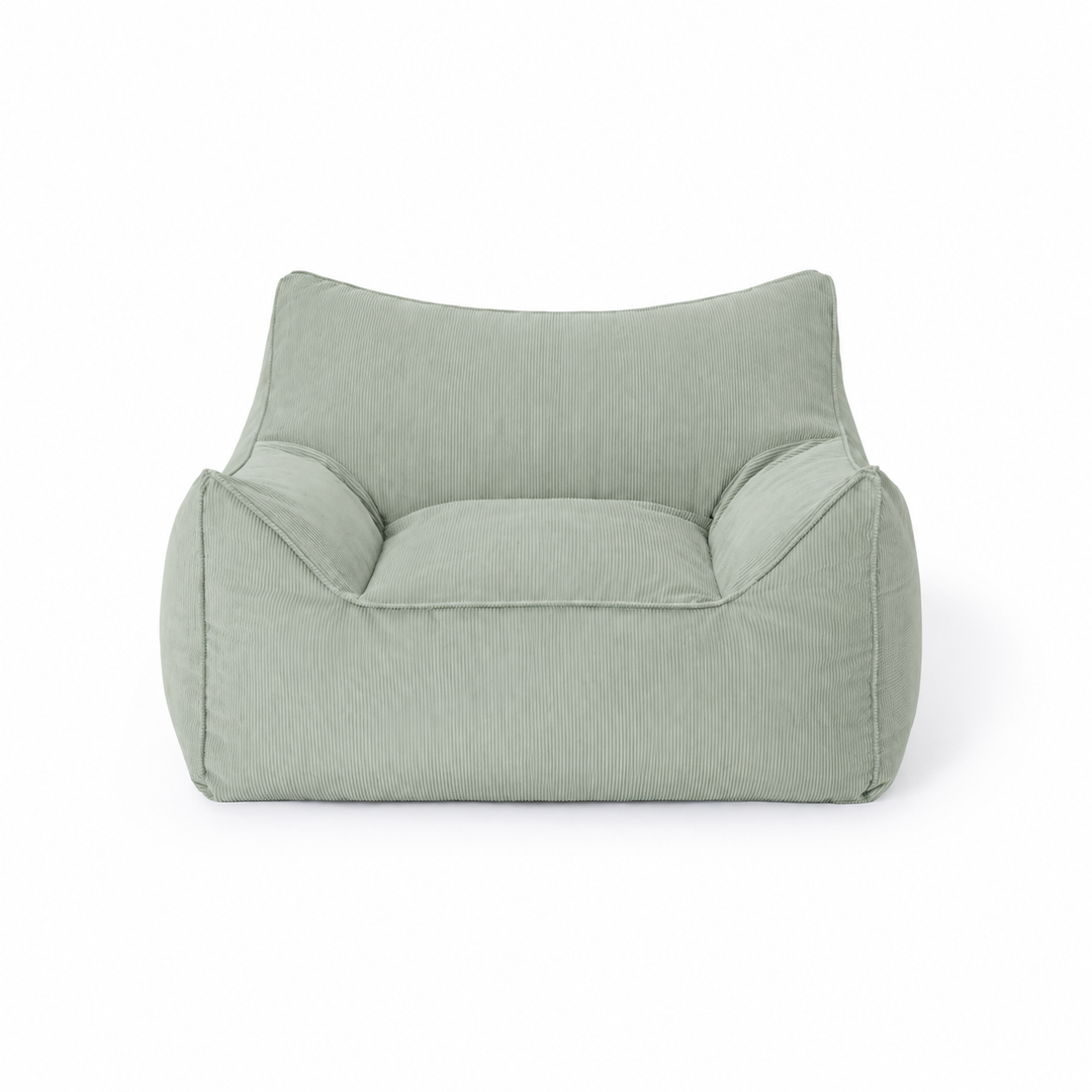 Cudo Large Corduroy beanbag-Pale Sage