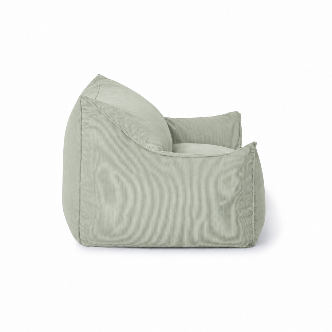 Cudo Large Corduroy beanbag-Pale Sage