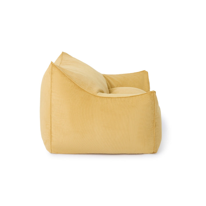 Cudo Large Corduroy beanbag-Mustard