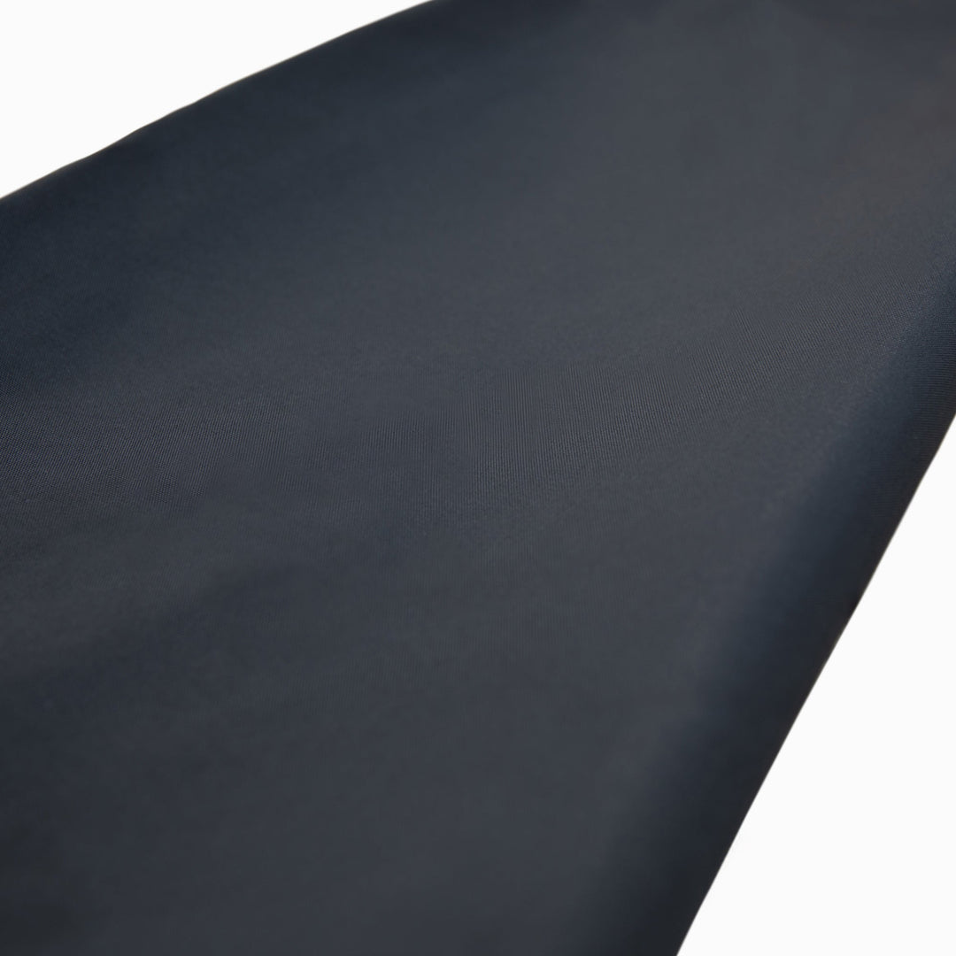 Black 2m Aluminium Umbrella with Cover - Timber-Look Frame