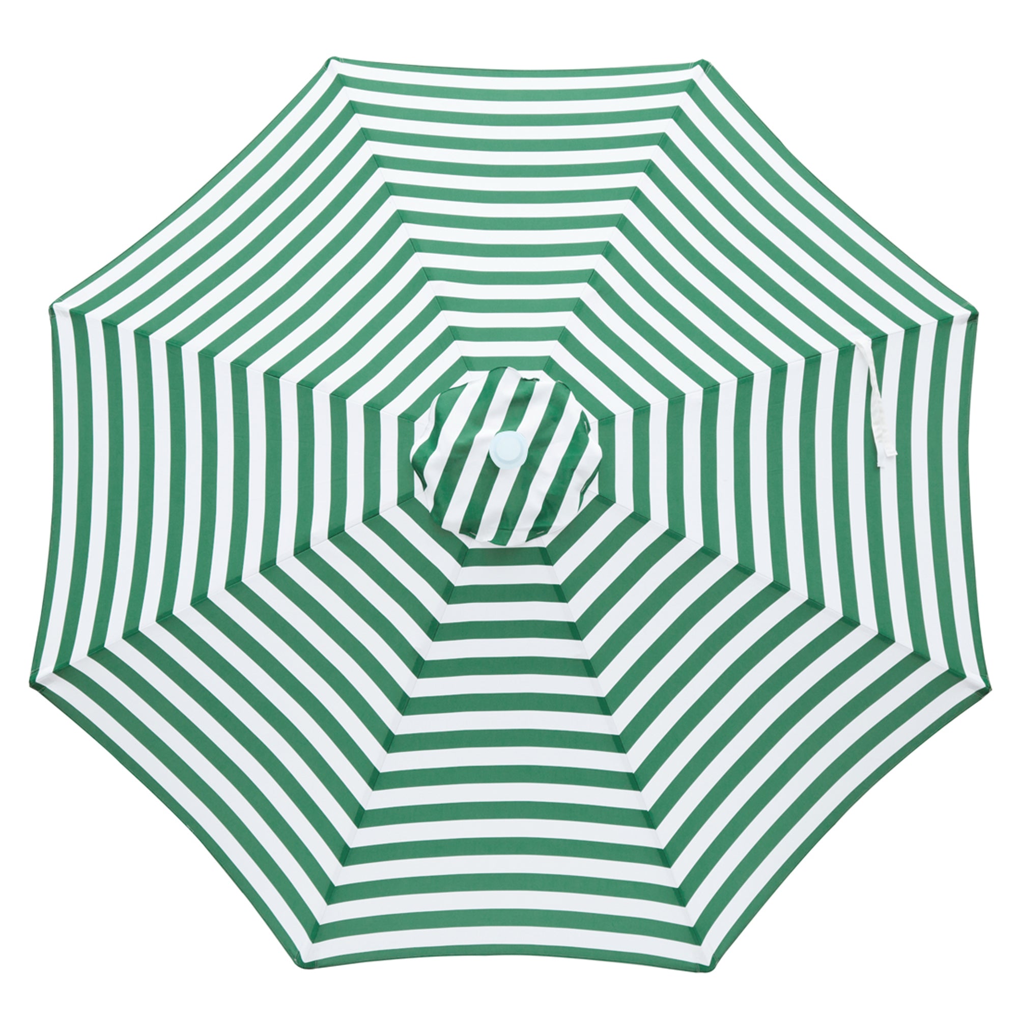3 mt replacement canopy and cover for Aluminium umbrella-Green/white