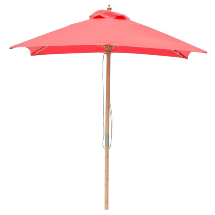 Yellow 2m square market umbrella with cover - Billy Fresh