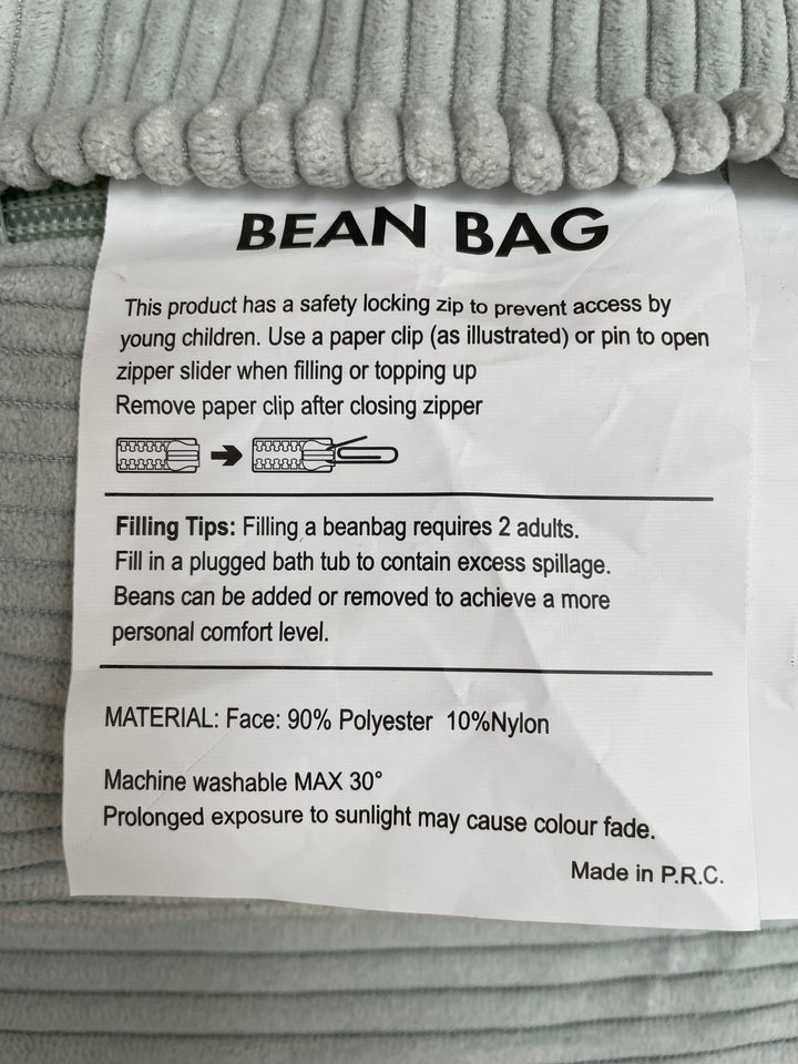Kinda Kids Beanbag Chair - Olive