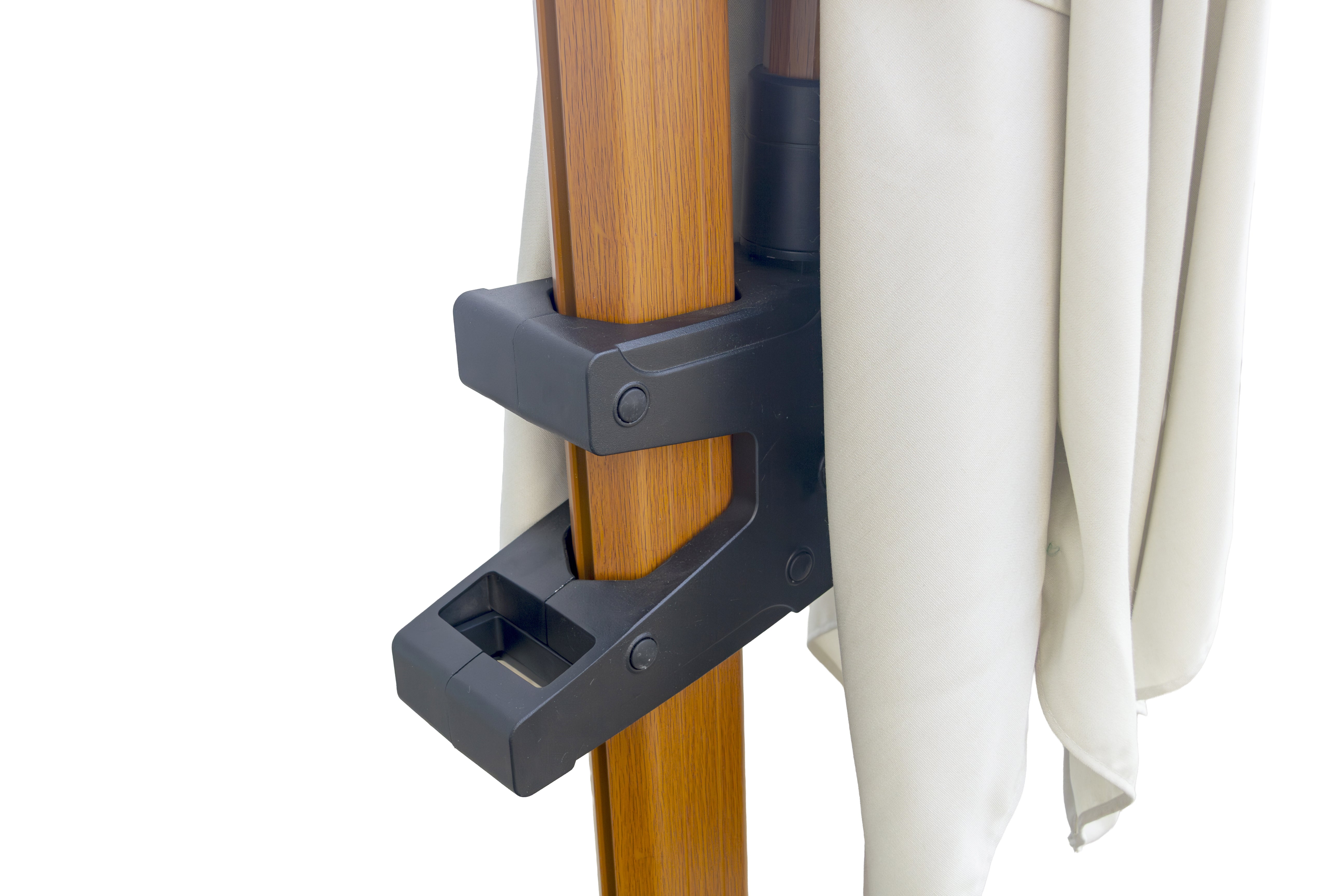 Roma 3mt x 3 mt Canteliever umbrella with base and cover