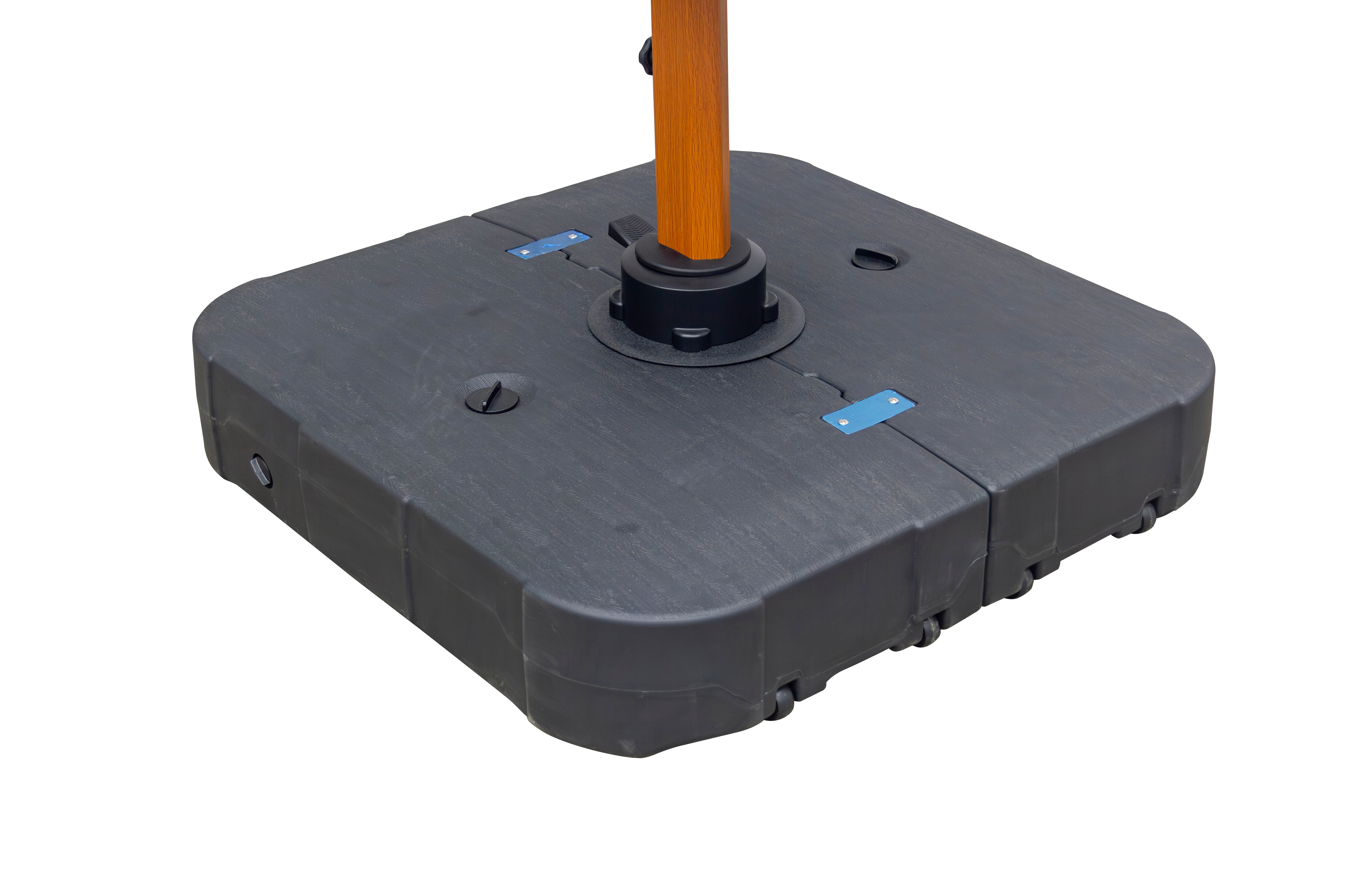 Roma 3mt x 3 mt Canteliever umbrella with base and cover