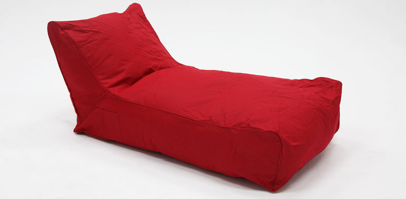 Laid Back Outdoor Beanbag Red