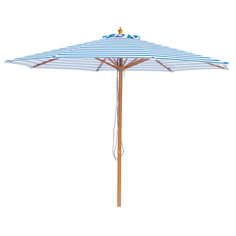 Daydream Blue and white stripe-3m octagonal umbrella with cover