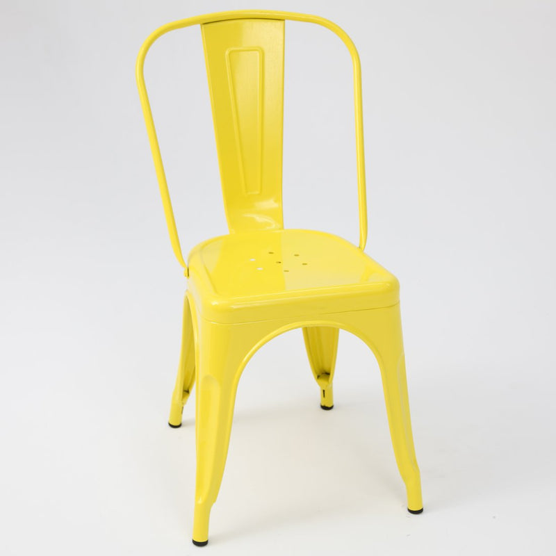 Paris Tolix Chair Yellow
