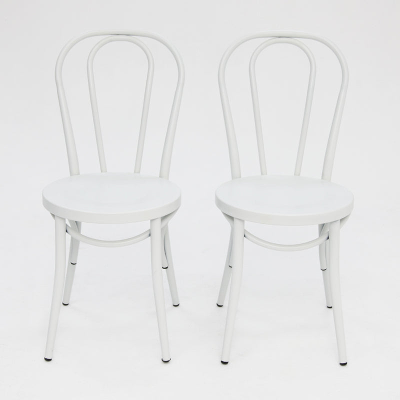 Bentwood Chair White x2 - Billy Fresh