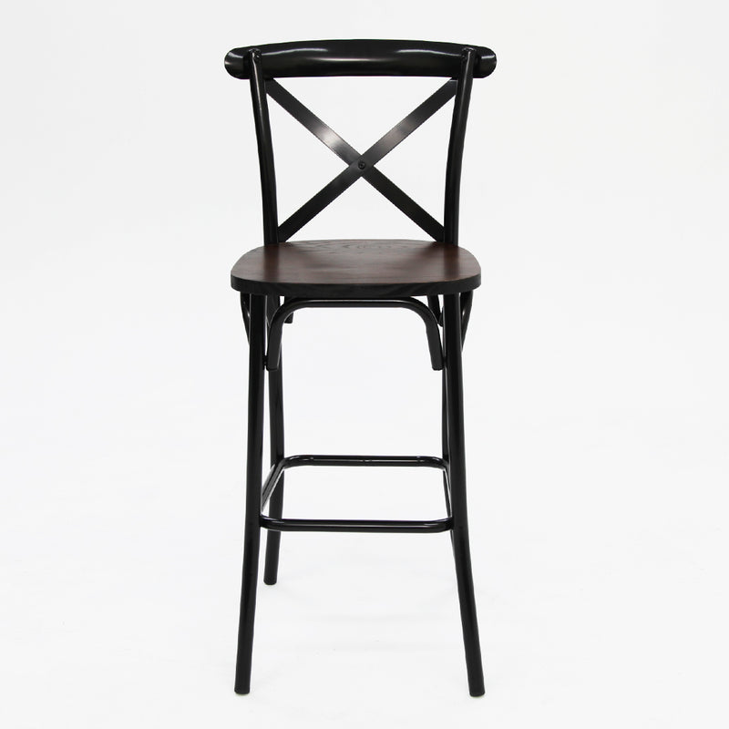 Crossback Bar Chair x2