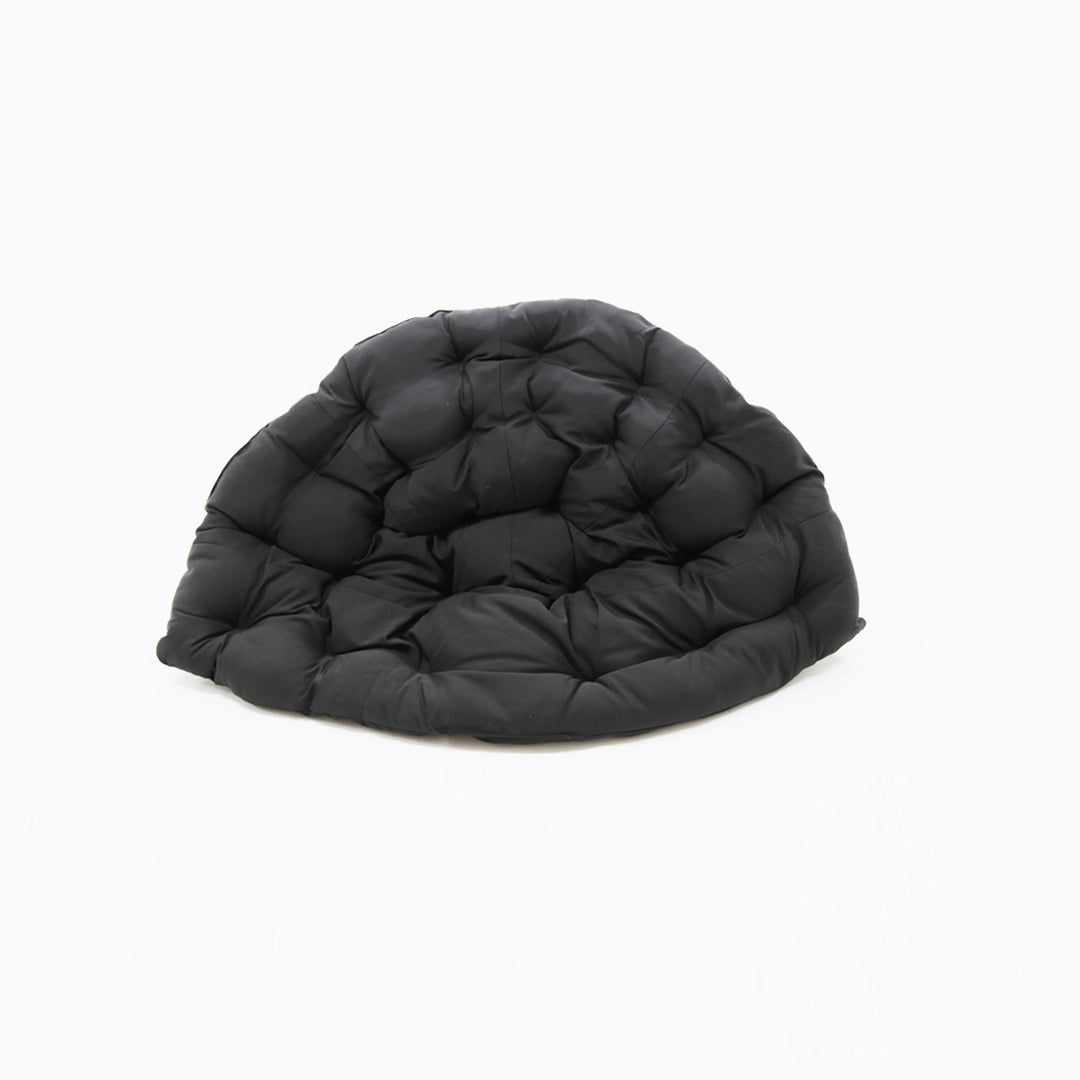 Kakadu premium pod chair black pod with grey cushion - Billy Fresh