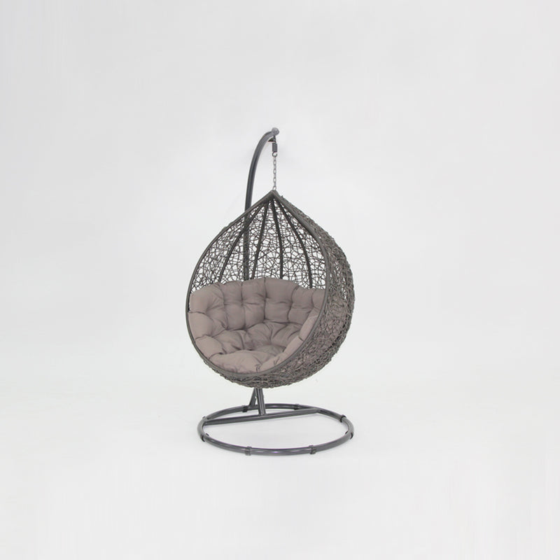 Kakadu premium pod chair grey pod with mushroom cushion