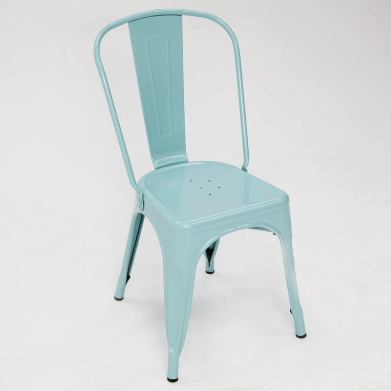 Paris Tolix Chair Mint x4