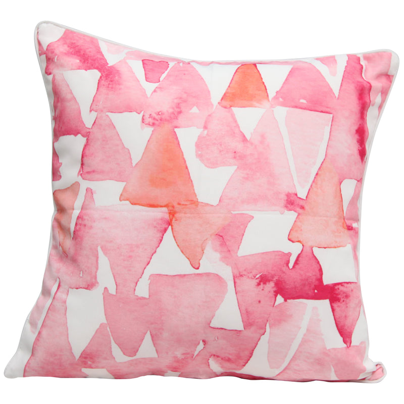 Pyramid Pink outdoor cushion