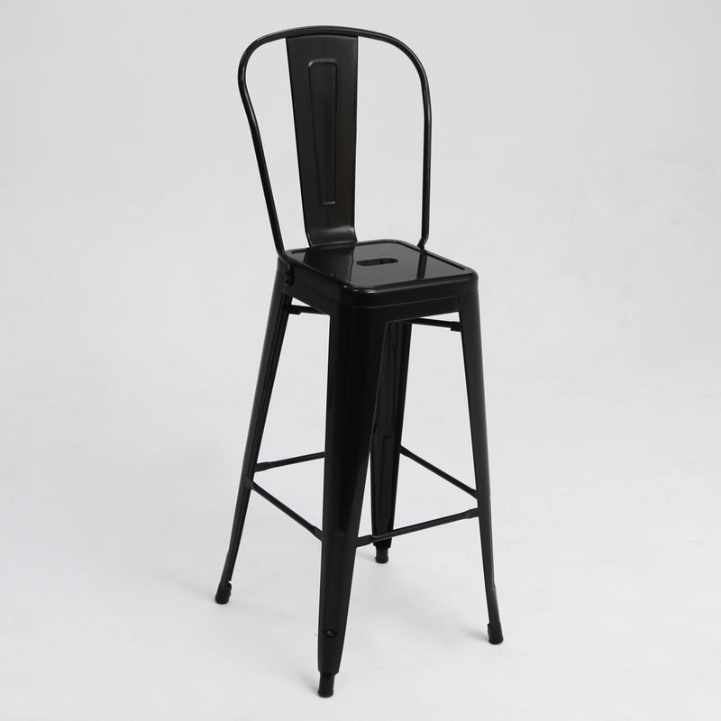 Tolix Bar Chair Black