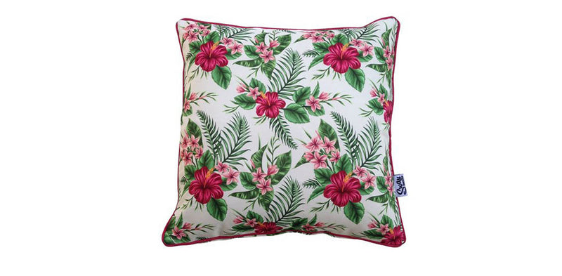 Paradise Cream 45x45 Outdoor Cushion